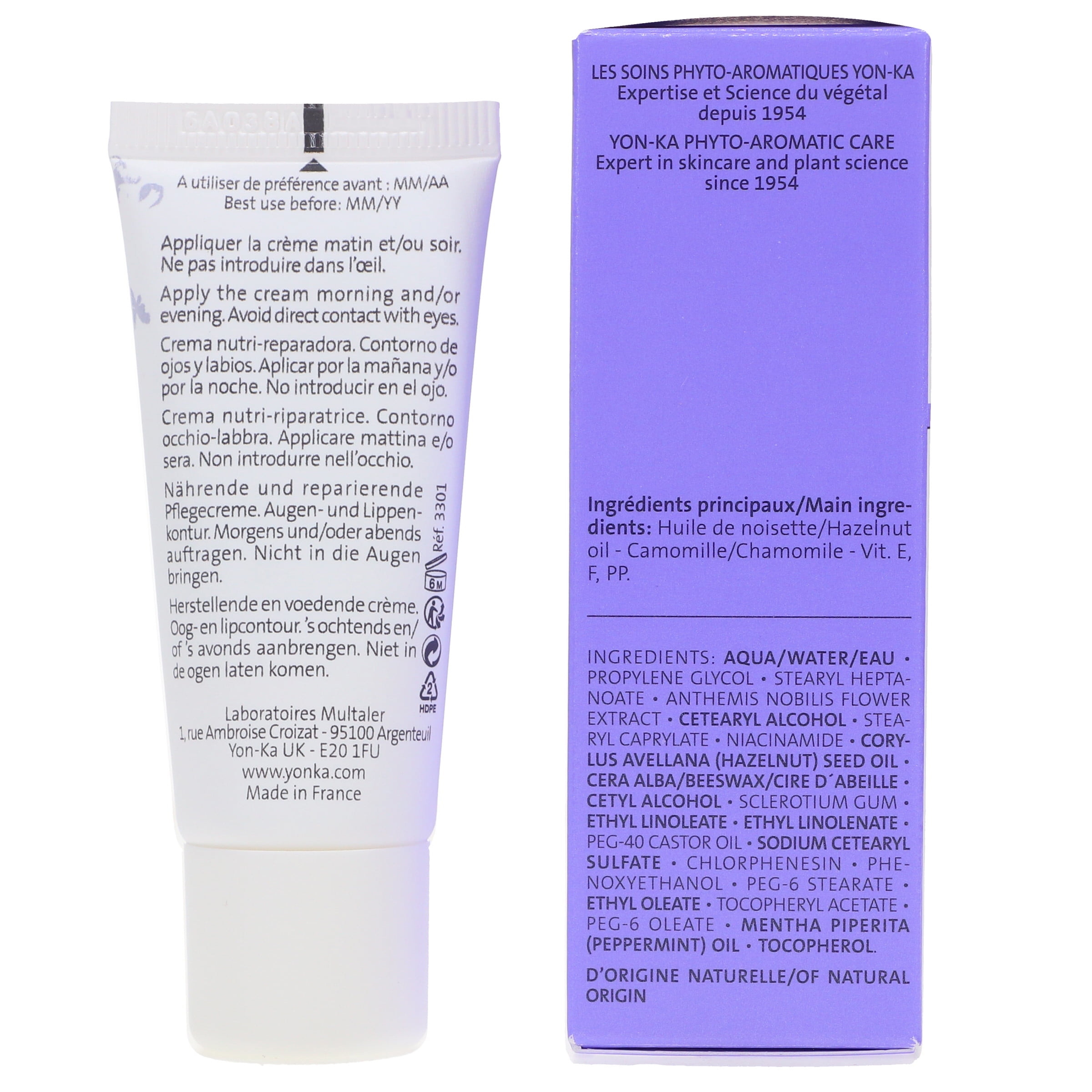 Yon-Ka NUTRI-CONTOUR Nourishing Repairing Contour Cream 0.5 oz