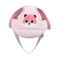 thumbnail image 2 of Sitente de sombrero de casco anti-otoño transpirable 45 ~ 57 cm Protector de cabeza ajustable para niños Niños Niños Niñas 6-20 meses Corriente rosa, 2 of 9