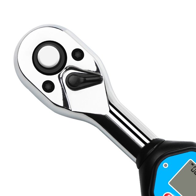 Graflsoa Compact Digital Torque Wrench with Multi-Function Display, Buzzer & LED Alarms, 1/4inch Drive, 1.5~30N.m Range, Ideal for Bike Maintenance & Precision Tasks (Battery Not Included)