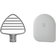 KitchenAid Metal Pastry Beater for KitchenAid Tilt Head Stand Mixers, Silver