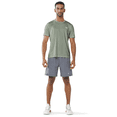 thumbnail image 4 of NORTHYARD Men's Workout Shirts Running Athletic Short Sleeve T-shirts Silver Sage 2XL, 4 of 8