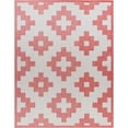 thumbnail image 6 of Hauteloom Arwa Living Room, Bedroom Area Rug - Brown, Orange - 5'3" x 7', 6 of 9