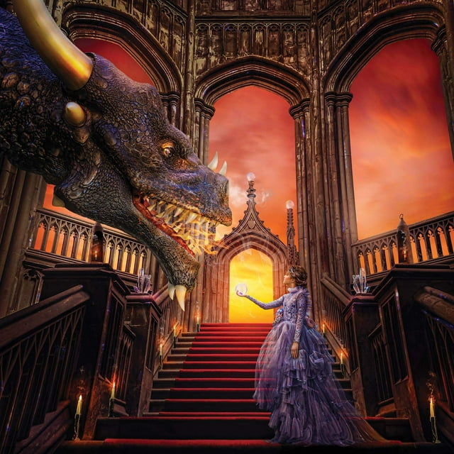 Rompecabezas Toynk A Girl & Her Dragon Fairytale Castle 500p