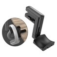thumbnail image 1 of Abrazadera para auriculares debajo del escritorio Rotación de 360 degree para auriculares de hasta 60 mm / 2,4" de ancho Fácil almacenamiento Universal Pararse Hugo abrazadera de soporte, 1 of 10