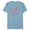 Ocean Blue, variant on Avengers Heart Logo Valentine's Day - Short Sleeve Blended T-Shirt for Adults - Customized-Ocean Blue