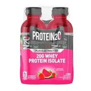 Protein2o 20g Whey Protein Isolate Hydration Drink, Sugar Free, Strawberry Watermelon, 16.9 oz Bottle