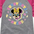 thumbnail image 3 of Mickey & Friends - Sunny Days Ahead - Toddler And Youth Girls Raglan Graphic T-Shirt, 3 of 5