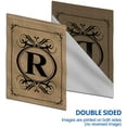 thumbnail image 6 of Anley Monogram Letter R Garden Flag, Double Sided Family Last Name Initial Yard Flags 18 x 12.5 Inch, 6 of 6