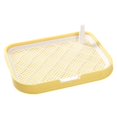 thumbnail image 3 of Soporte para almohadilla para orinar para perros Salvador Bandeja para orinal Amarillo, 3 of 10