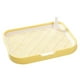 thumbnail image 3 of Soporte para almohadilla de entrenamiento para perros, bandeja de arena antisalpicaduras con rejillas de malla. Amarillo, 3 of 9