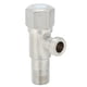 thumbnail image 2 of Grifo de válvula de ángulo cepillado de acero inoxidable G1/2 pulgadas, accesorios de válvula de parada para calentador de agua de inodoro, 2 of 9