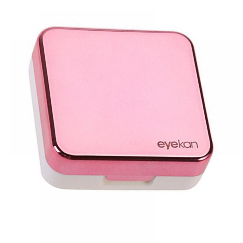 Mini Stylish Simple Contact Lens Travel Case, Contacts Lens Hard Case