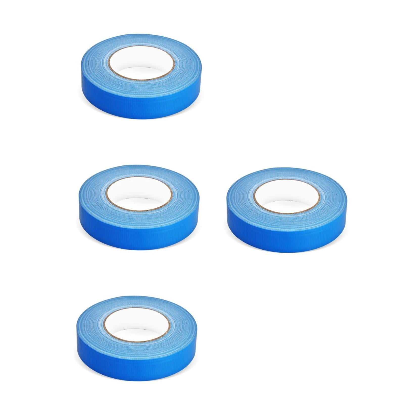OUNONA OUNONA 4 Rolls Heavy Duty Duct Tape Waterproof Seam Fixing Colored Outdoor Repair Stage Sealing Carpet Tape 50m