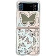 thumbnail image 6 of for Samsung Galaxy Z Flip 4 Case with Butterfly, Cute Z Flip 4 Case for Girls Women, Slim Shockproof Anti-Drop Protective Phone Cover for Samsung Galaxy Z Flip 4 5G 2022, 6 of 6