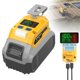 thumbnail image 1 of Cargador inversor de corriente USB LIVOWALNY de 65 W con luz LED, 1 of 7