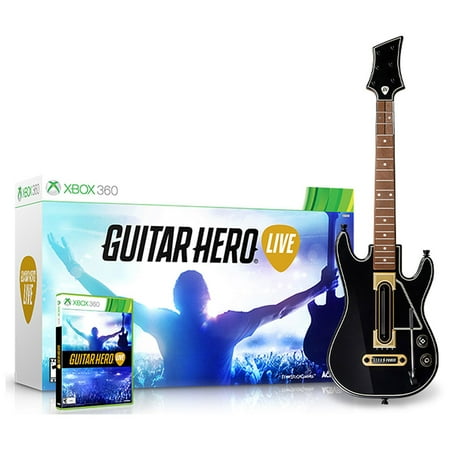 Guitar Hero Live Bundle for Xbox 360 (The Best Guitar Hero Game)