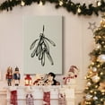 thumbnail image 6 of Mistletoe Sketch II- Gallery Wrapped Canvas, 6 of 9