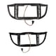 thumbnail image 4 of 9 10.1 Inch Car DVD Frame Audio Dash Trim Kits Facia Panel Radio Player screen 2Din for Honda CRV CR-V 2012-2018 Panel Frame kit, 4 of 5