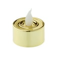 thumbnail image 3 of 12 Packs: 24 ct. (288 total) Gold Flameless LED Tealight Candles by Ashland, 3 of 6