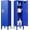 Blue, variant on Metal Cabinet Home Office Storage,Lockers,Lockable Employees Metal Locker with Door,54" Height Steel Locker,Lockable Steel Locker for Gym,School,Home,Office,Garage,Assembly Required