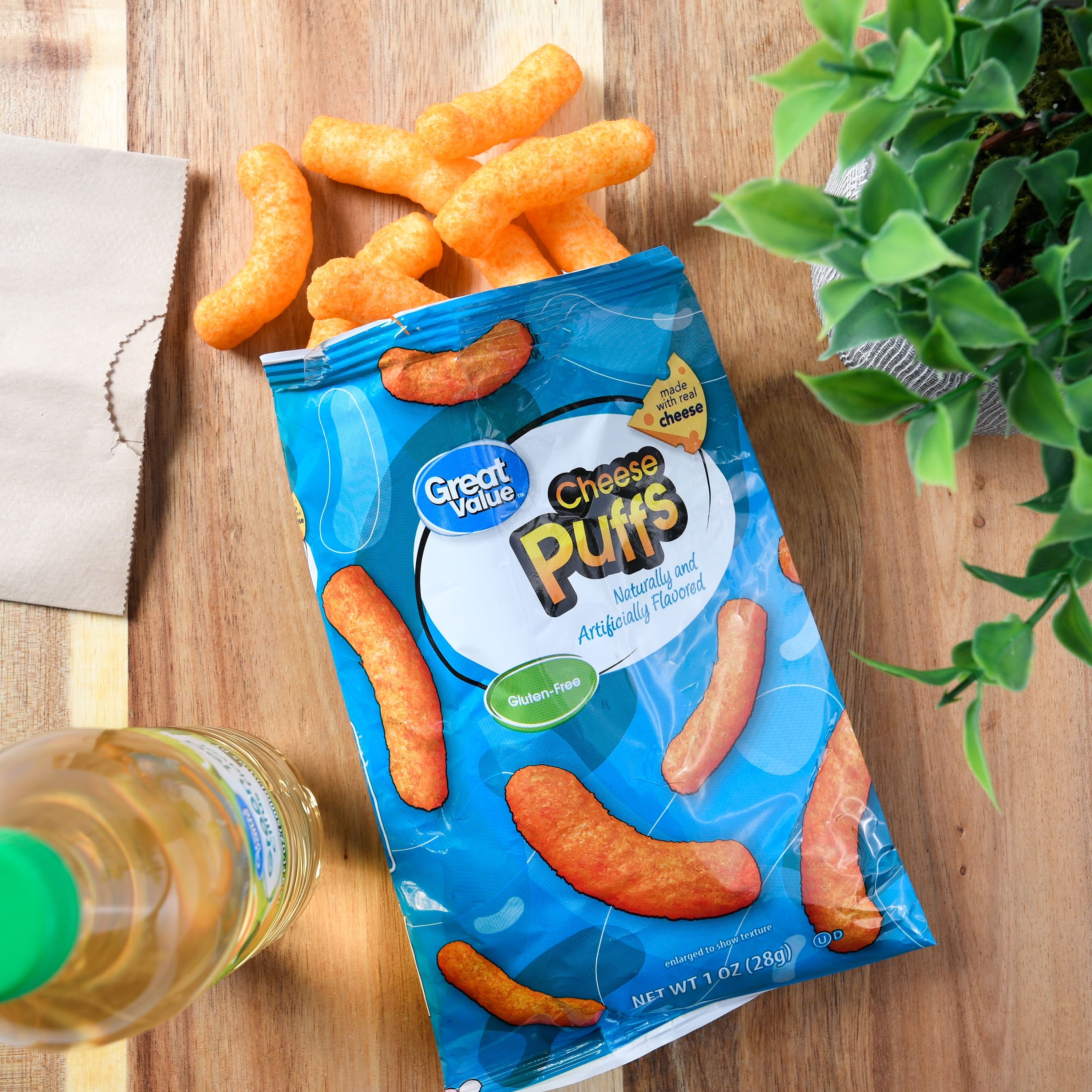 Great Value Cheese Puffs, 1 oz