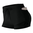 thumbnail image 3 of Loose High Withed ’s Shorts For Wear With Pockets And High Waist Breathable Yoga And Fitness Bottoms For Lightweight And Comfortable For Running And Workouts, 3 of 4