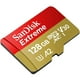 thumbnail image 2 of Memoria Micro SD SanDisk  128GB Extreme Clase 10 V30 U3 A2  SDSQXA1-128G-GN6MA, 2 of 3