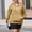 Khaki, variant on JUSLIO Plus Size Women Tops Zipper Solid Hoodies Fashion Long sleeve Hoodies Army Green 4XL