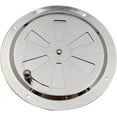 thumbnail image 1 of Rejilla de ventilación redonda, abertura de ventilación ajustable, ventilación de acero inoxidable, 1 of 5