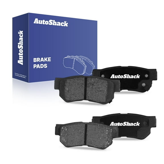 AutoShack Rear Ceramic Brake Pad Set Replacement for 2007-2010 Hyundai Elantra 1999-2008 Hyundai Sonata 2001-2010 Kia Optima 2005-2010 Kia Sportage 4-PC