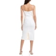thumbnail image 2 of Et Ochs womens  Gia Midi Dress, 4, White, 2 of 3