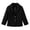 Black, variant on Kids Solid Color Blazer Jacket, 2 Button Lapel Long Sleeve Casual Suit Coat for Boys Girls Back to School Uniform Daily Outdoor Wear(Navy,5-6 Years)