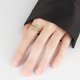 thumbnail image 4 of Anillo Giratorio, Reduce El Estrés, Hermoso Anillo Relajante De Cobre Ajustable Para La Vida Diaria De Las Mujeres, 4 of 8