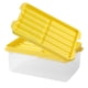 thumbnail image 2 of Bandeja para cubitos de hielo con recipiente de almacenamiento | Molde de silicona de 10 compartimentos para congelador | Caja reutilizable para hacer hielo en la cocina, 2 of 5