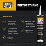 Liquid Nails Polyurethane 10 oz. Interior and Exterior Construction Adhesive