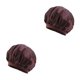 thumbnail image 2 of Sonducket Gorro de satén para el pelo, gorro de quimioterapia de ala ancha, sombrero de moda, turbante, cubierta para la cabeza, envolturas para el Type4 NO4 Sonducket CBP197358, 2 of 6