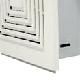 thumbnail image 3 of Broan Nutone Ventilator, 210 CFM Horizontal 1.7 Sones, 207 CFM Vertical 2.0 Sones Polymeric Grille, 3 of 6