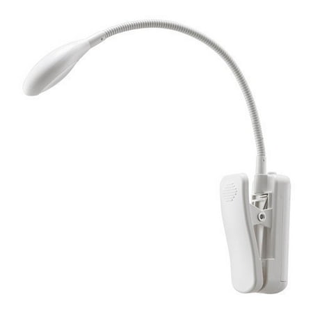 Ebbared Battery-operated Clamp Spotlight, White