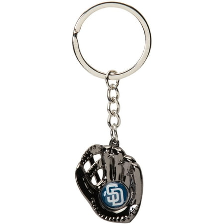 Aminco San Diego Padres Baseball Glove Team Keychain - No Size