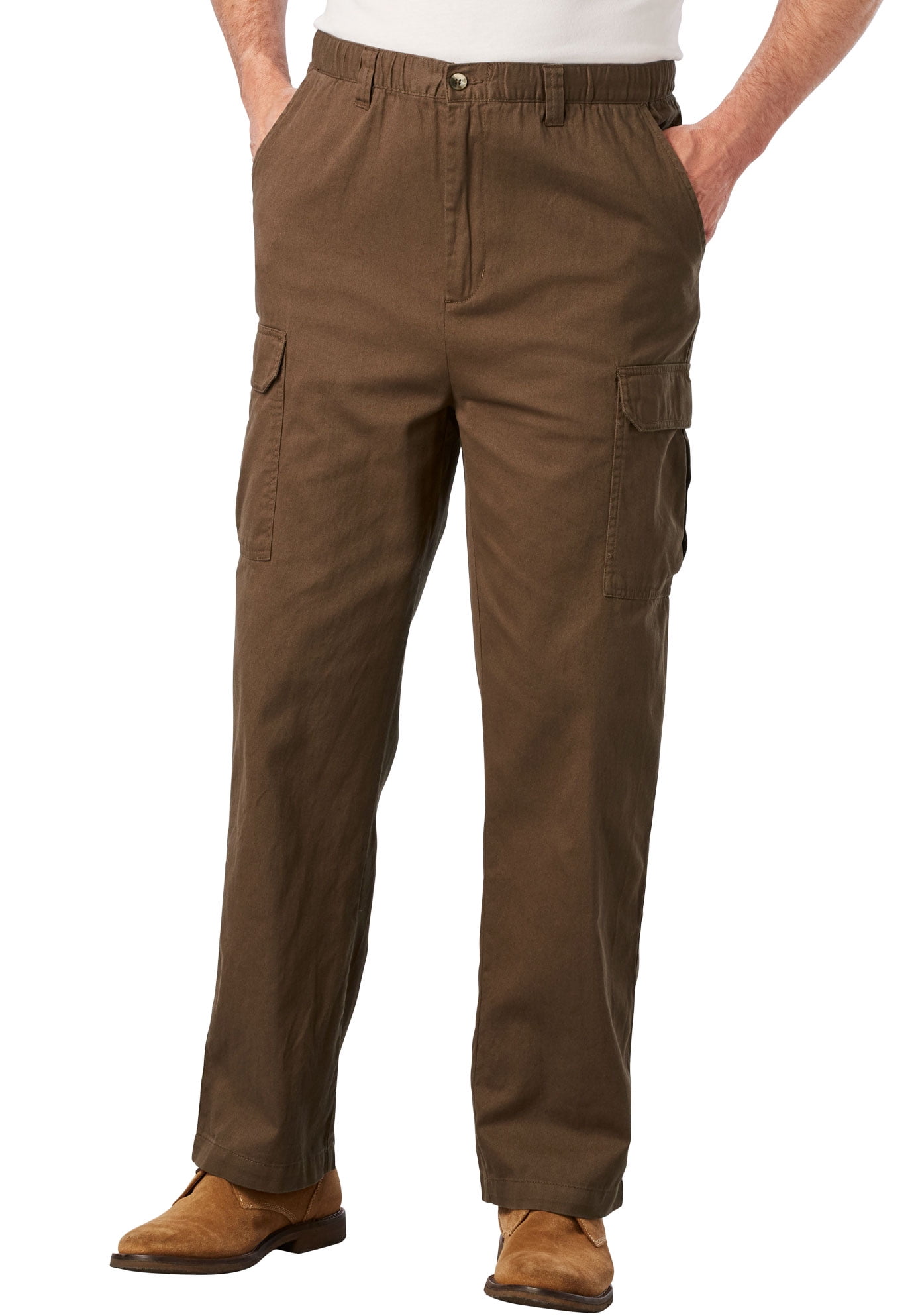 mens cargo pants with elastic waist
