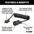 thumbnail image 2 of 7-Way RV Blade Electrical Adapter Harness, 2 of 3