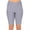 Gray, variant on Women's High Waist Pockets Mesh Athletic Running Yoga Gym Biker Shorts