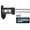 Silvery, variant on Digital Caliper 150mm 6 Inch High Precision Carbon Fiber Electronic Vernier Caliper 3 in 1 Measuring Tool Large LCD Screen Lightweight Non Marring for Jewelry Crafts