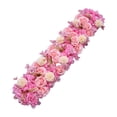 thumbnail image 1 of Panel de flores artificiales Strade Fareast Limited rosa oscuro 25 cm x 100 cm, 1 of 8