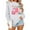 Z049-White, variant on Neewe Women's Oversized Sweatshirt Christmas Crewneck Long Sleeve Casual Loose Pullover Tops