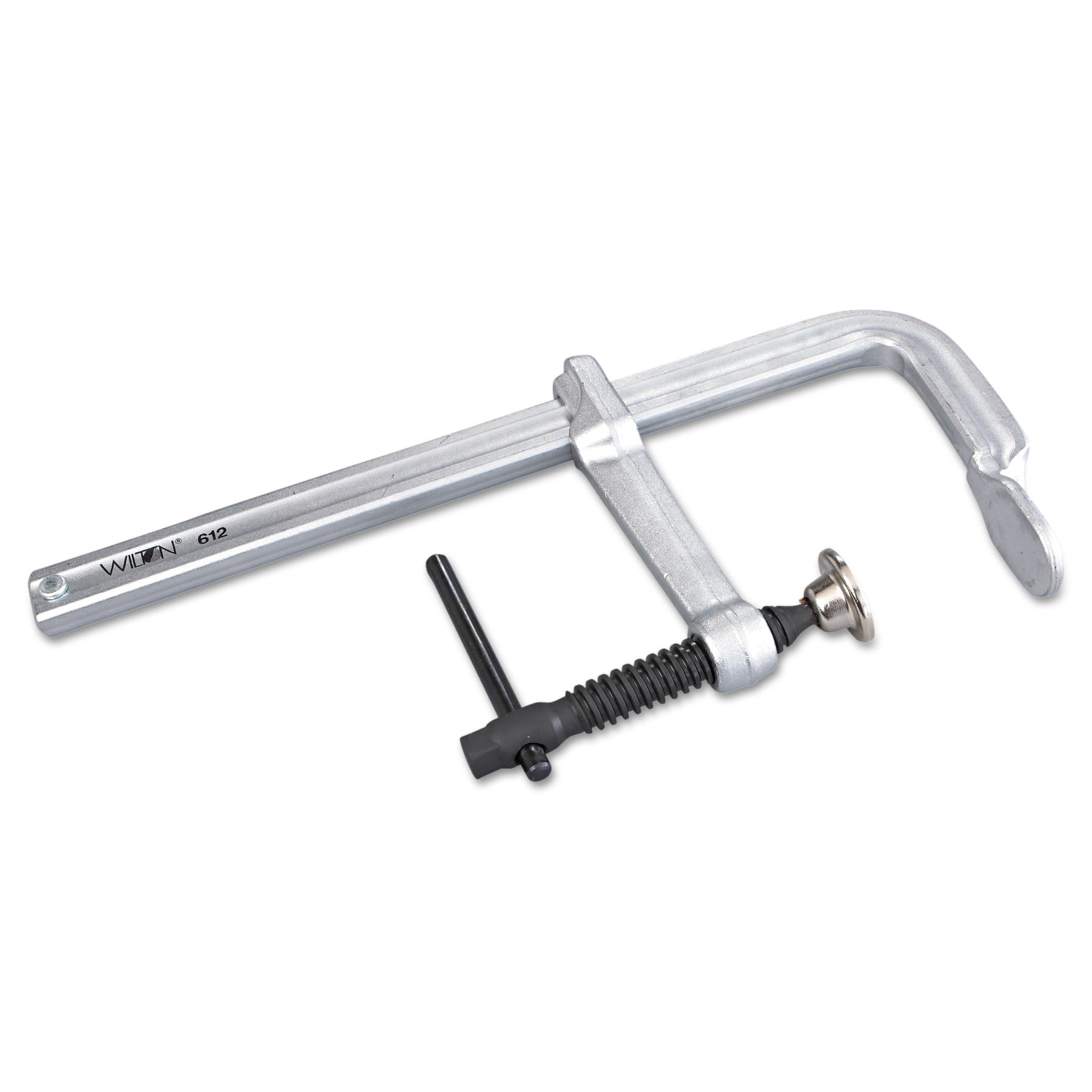 Wilton Economy Series L Clamp, 12", Steel, Gray/Black