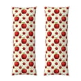 thumbnail image 2 of Bingfone Body Pillow Cover Long Pillow Case With Zipper Decorative Bedding Pillowcase 20"X54" Soft Cushion Pillow Case For Bedroom-Fruit Apples, 2 of 8