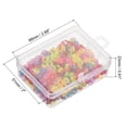 thumbnail image 3 of Unique Bargains Clips en Forme de S Connecteurs Élastiques Kit en Plastique avec Boîte Multi-Couleur 300 Pack, 3 of 6