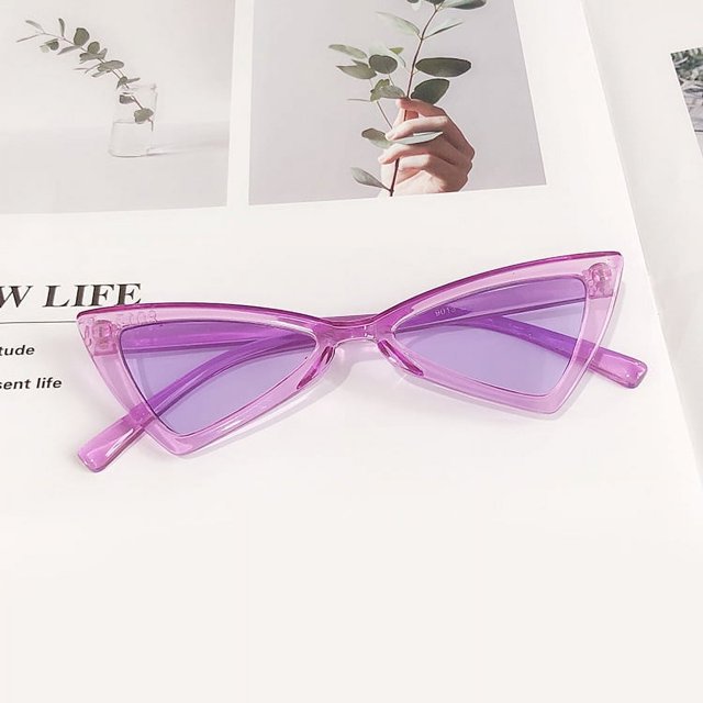 Gafas de sol triangulares para niños, gafas de sol para bebés 2019, gafas de sol triangulares estilo retro Harajuku para niños y niñas