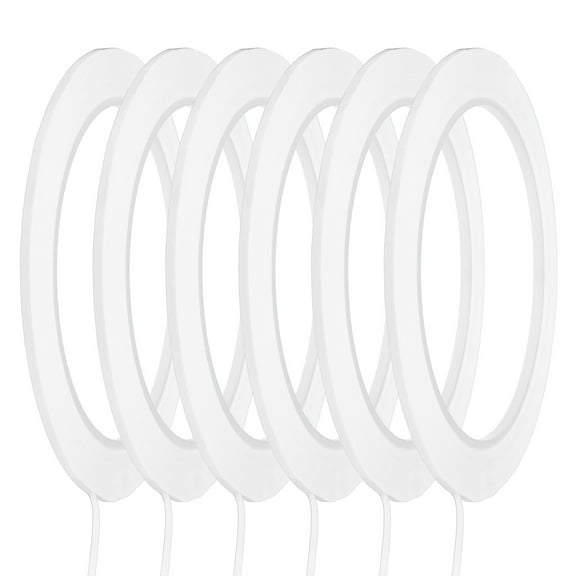 Uxcell Whiteboard Tape Graphic Tape Self Adhesive Chart Line Tape for Crafting and Organization White